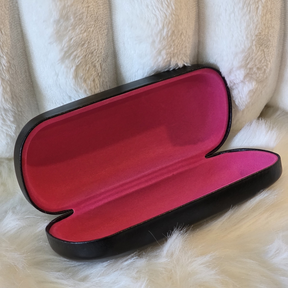 Hard Candy Black and Pink Glasses Case